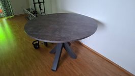 [Gratis für Selbstabholer] Tisch, rund, anthrazit