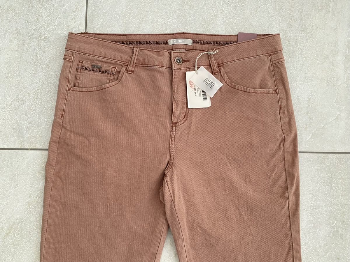 Nile Pantaloni: Damen Hose von NILE, Gr. L. Regular. Neu. – Nuovo e nell'imballaggio originale da Siselen BE venduto da Melody-53 1