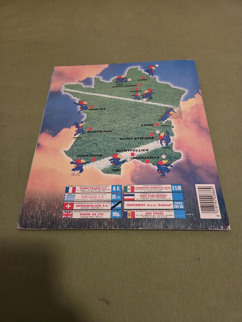 Panini Album: Panini Album WM 1998 – Usato da Embrach venduto da MamaSantos 8