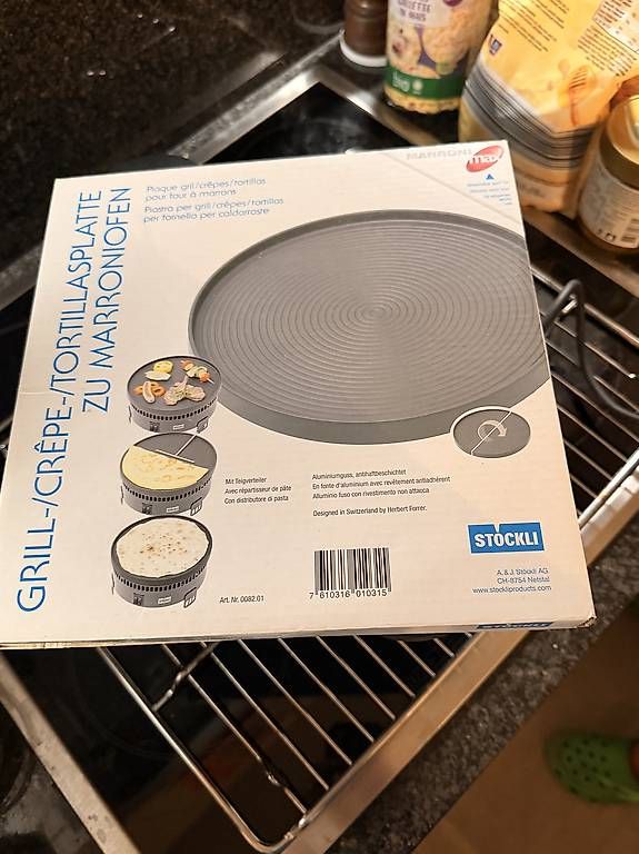 Cucine complete: Fornello per castagne e crêpes – Usato da Bellinzona venduto da dap_9pkp 2