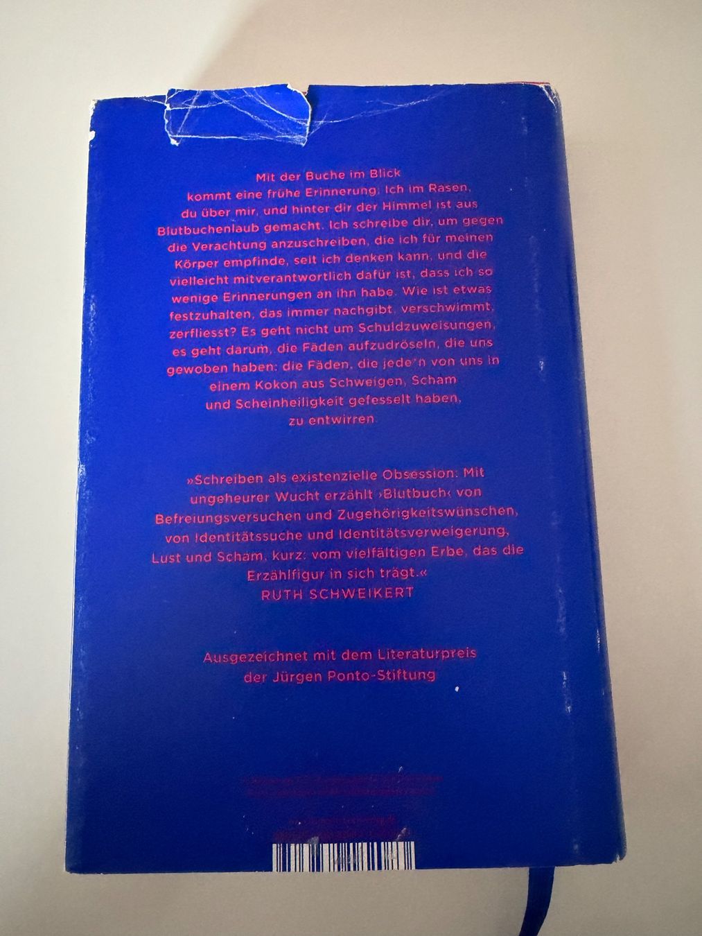 Bücher: Kim de l'Horizon – Blutbuch – Gebraucht aus Altstätten SG von sheamus 1