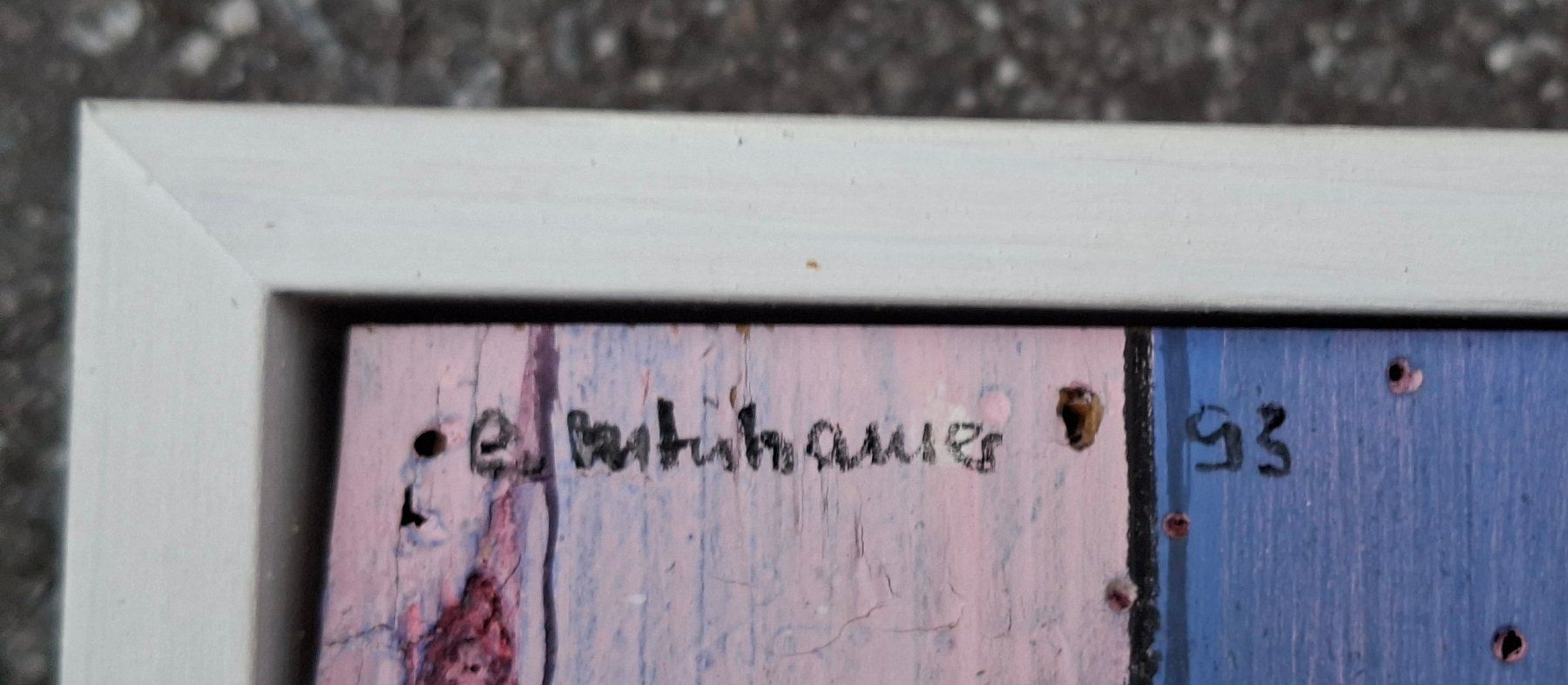 Poster & Bilder: Rutishauser Erich, Güttingen: Woodwork, Assemblage, Collage – Gebraucht aus Herisau von Saentis1 1