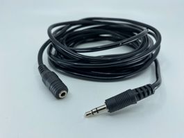 Audiokabel / Verlängerung Klinke - ca. 5 m