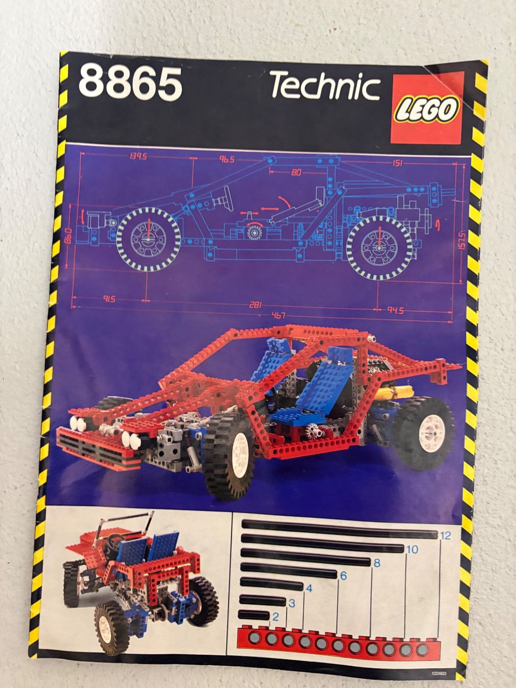 Lego Giocattoli: Lego Technic 8865 (Vintage) – Usato da Meggen venduto da K.Rigert 4