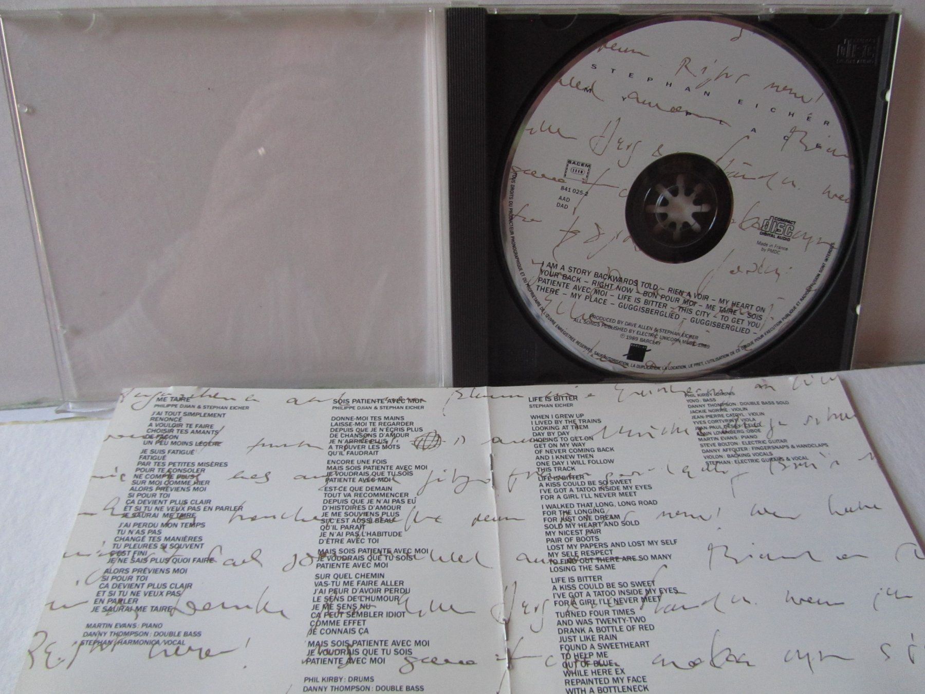 CD: Stephan Eicher, CD, my place – Usato da Weiningen ZH venduto da dietsch57 3