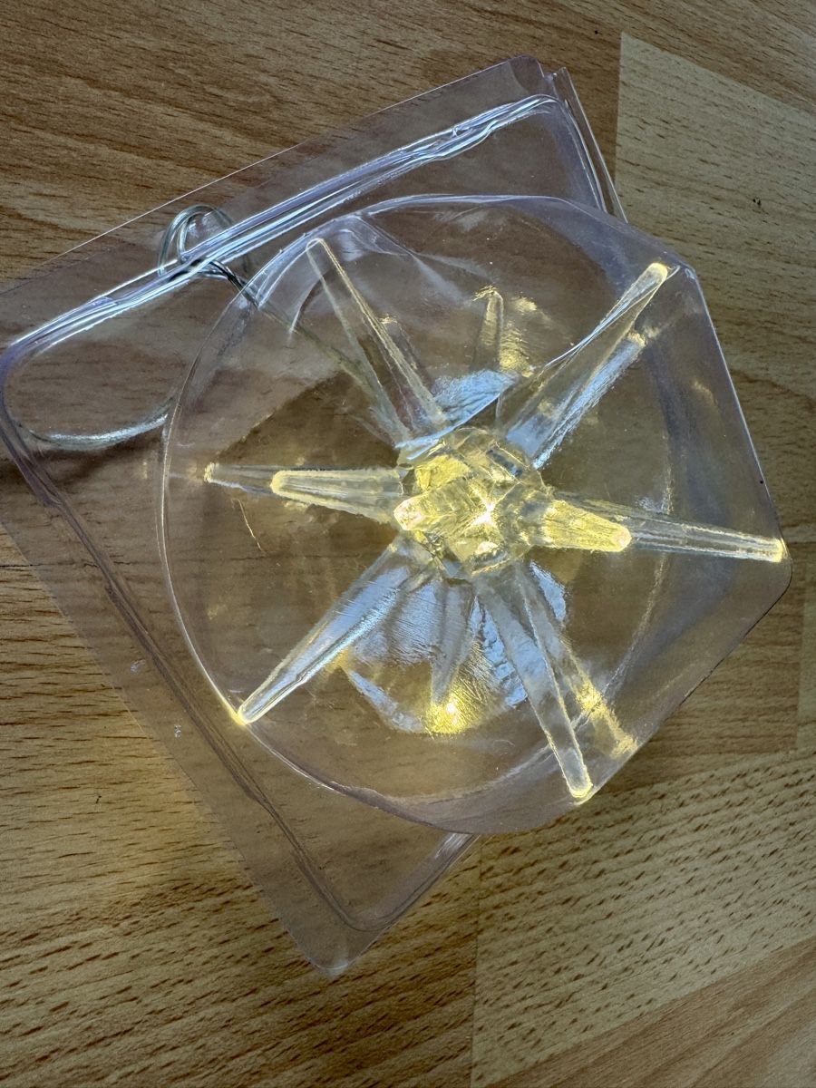 Tutte le decorazioni: LED Leuchtstern "Xmas" 10cm, Batterie, Timer – Usato da Zürich venduto da pilatus777