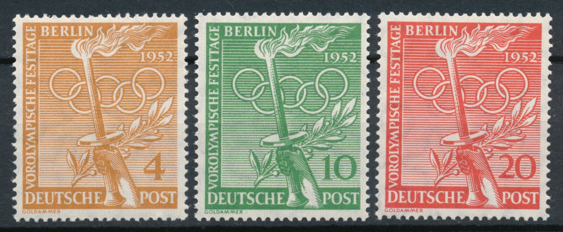 Tutti i francobolli: BRD Berlin, 88 - 90 ** – Nuovo (secondo la descrizione) da Bonau venduto da Profila3