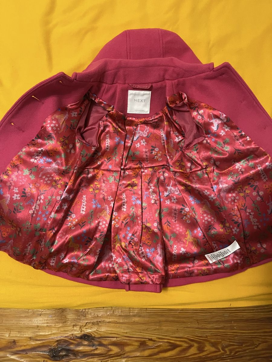 Next Giacche & Cappotti: Next Mantel rosa Gr. 92 – Usato da Suhr venduto da RIE83 2