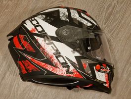 2x getragener Motorrad Helm Skorpion EXO-1400 Air 54 cm (XS)