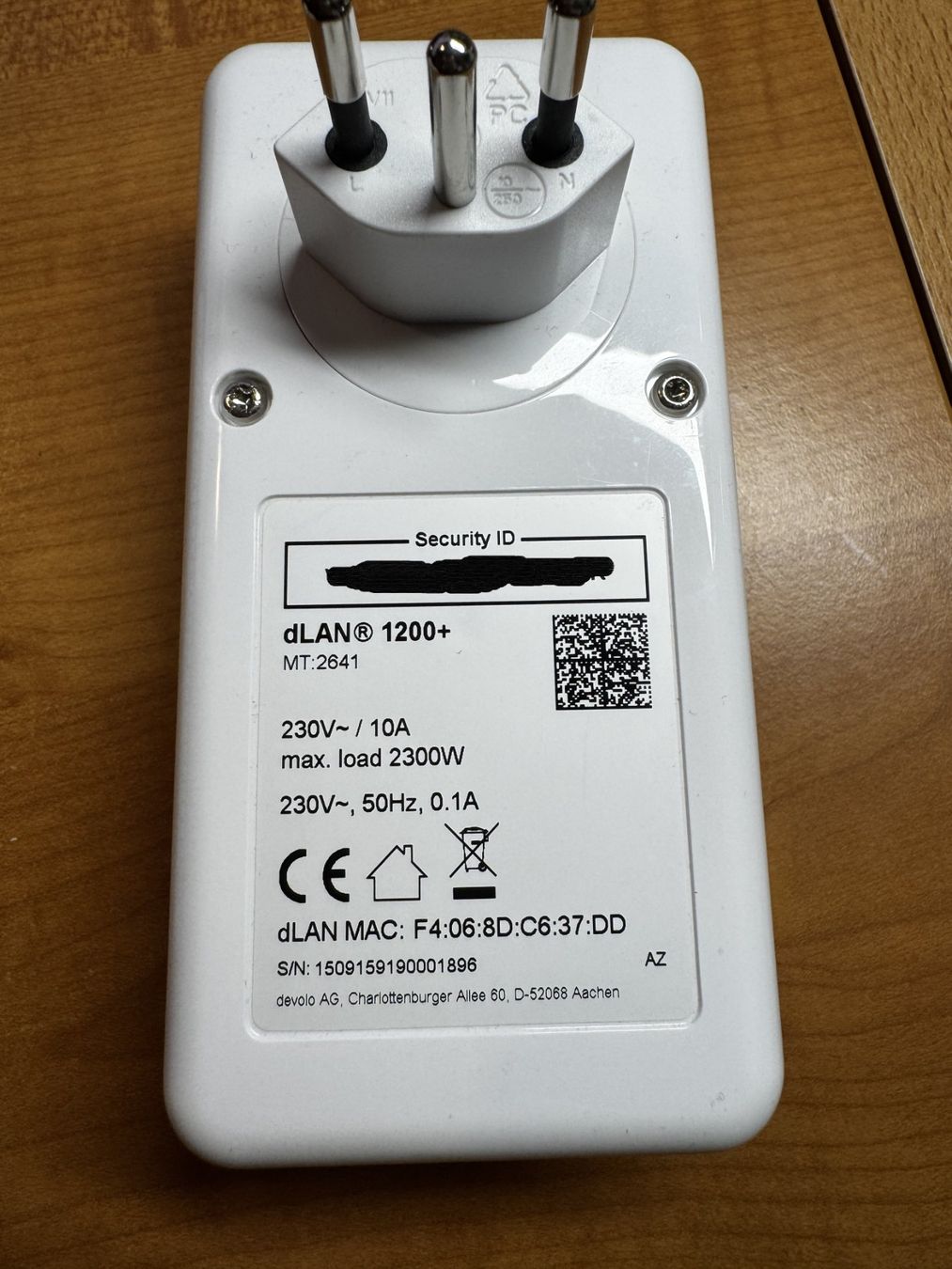 Devolo Unità & Adattatore: devolo dLAN 1200+ Powerline Set mit WLAN – 2 Adapter – Usato da Niederweningen venduto da AltairXXX 1