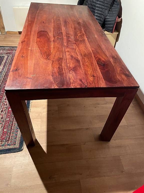 Tavoli: Table à manger en teck massif – Usato da Botyre (Ayent) venduto da mos_z9sz 1