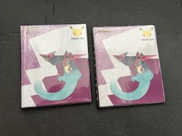 2 Classeurs Pokemon 25 ans etat neuf