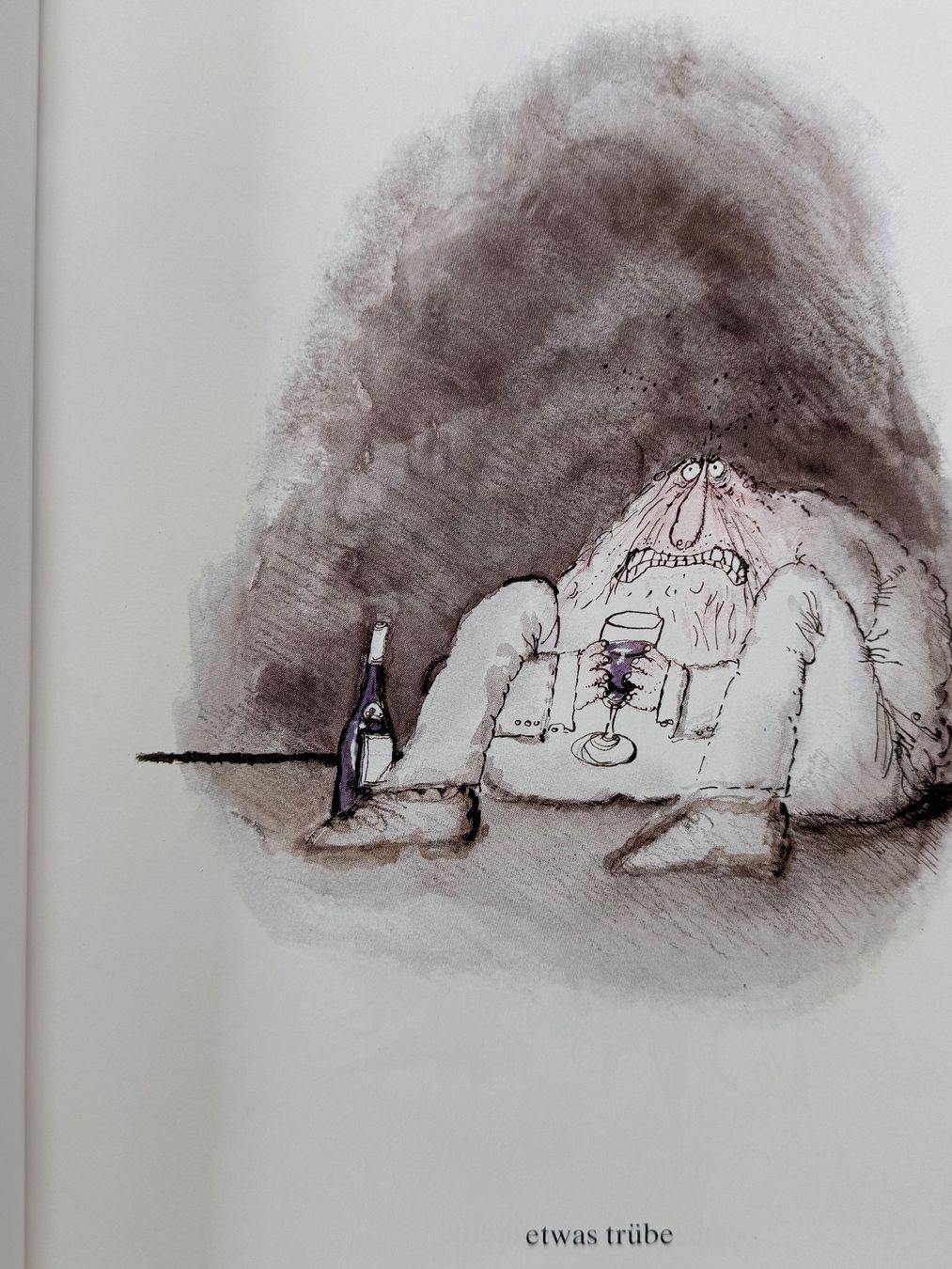 Fumetti: RONALD SEARL's  ILLUSTRIERTE WEINSPRACHE, Gerstenberg 1990 – Nuovo (secondo la descrizione) da Zürich venduto da Husopaska 8