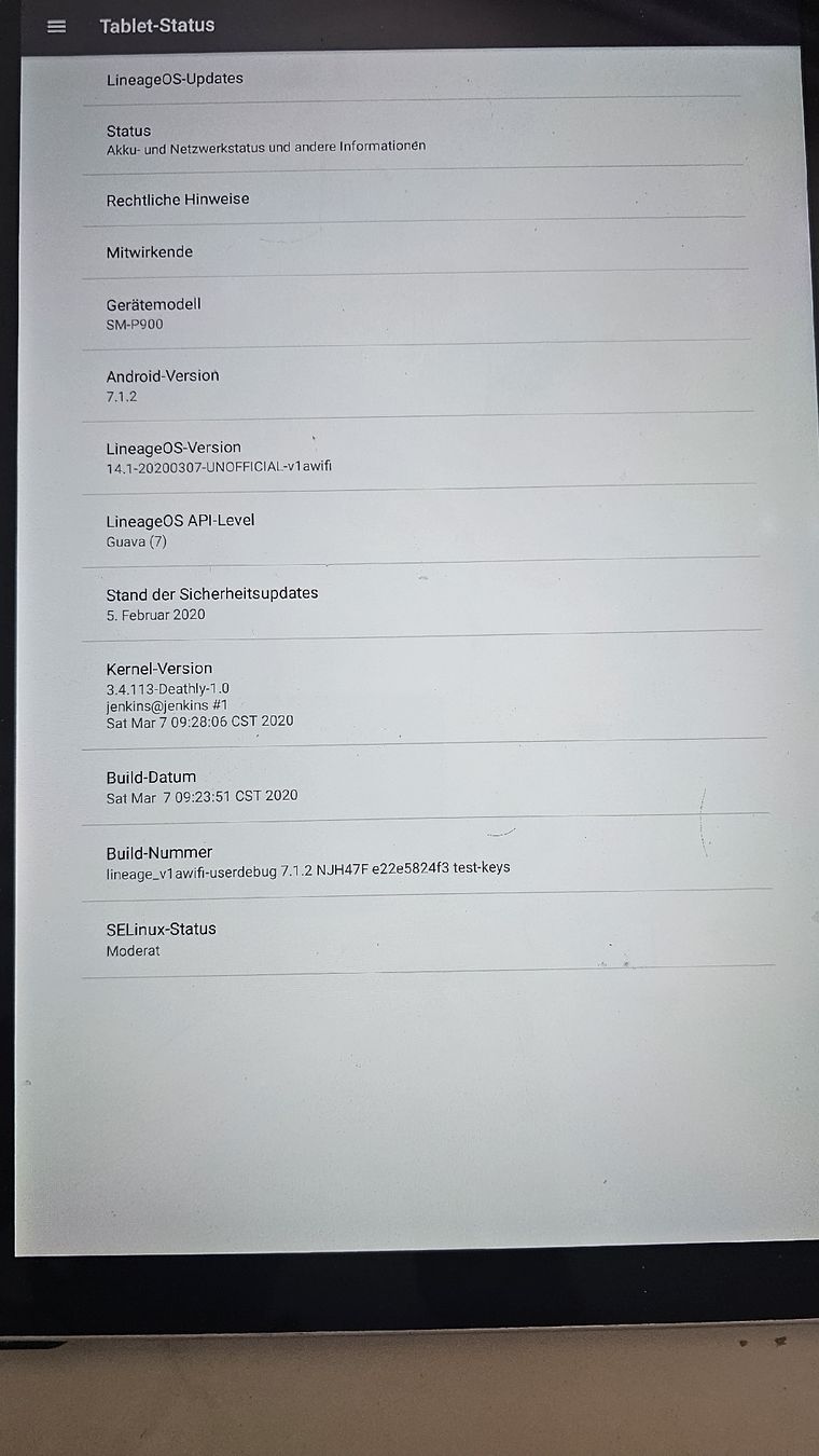 Samsung Tablet PC: Tabletten Samsung SM P900 – Usato da Guntershausen venduto da Saerdna1 1