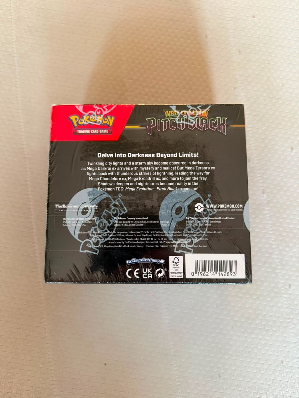 Pokémon Sammelbilder & Trading cards: Pokemon Pitch Black Booster Display EN – Neu und originalverpackt aus Regensdorf von Evoo03 4