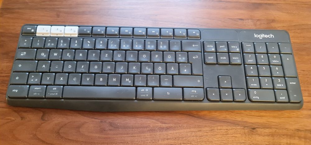 Silikon-Tastaturabdeckung Für Logitech MK235 & K375S | Transparent | Wasserdicht & Staubdicht