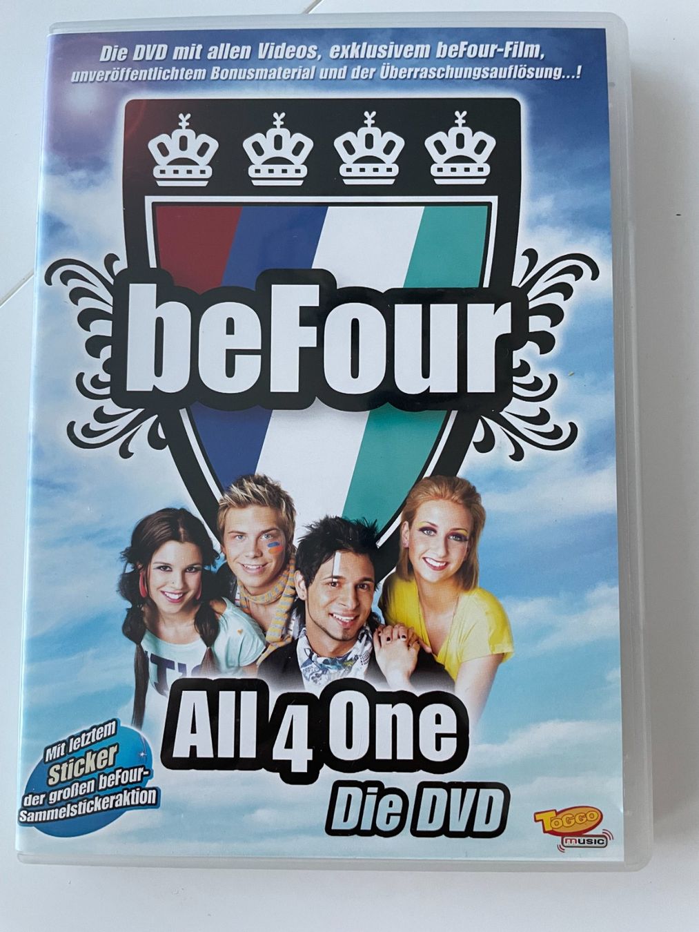 Alle DVDs: DVD "beFour All 4 one" – Gebraucht aus Lachen SZ von portbrin