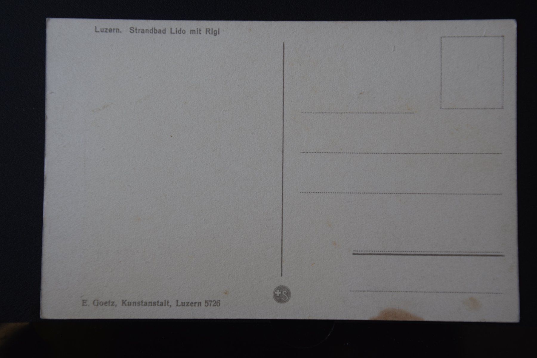 Cartoline postali: AK Luzern, Strandbad Lido – Usato da Luzern venduto da CH2018 1