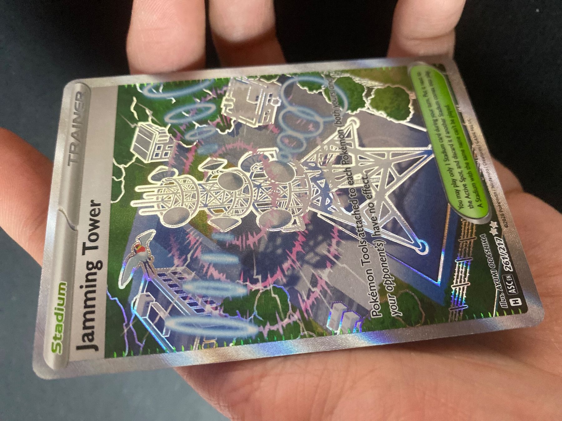 Pokémon Carte collezionabili: Jamming Tower 261 - Störturm - Ascended Heroes - EN – Nuovo (secondo la descrizione) da Hausen AG venduto da Shrade 1