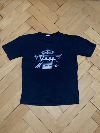 Vintage 90s T-Shirt Jazz Swing Music Single Stitch Sz L