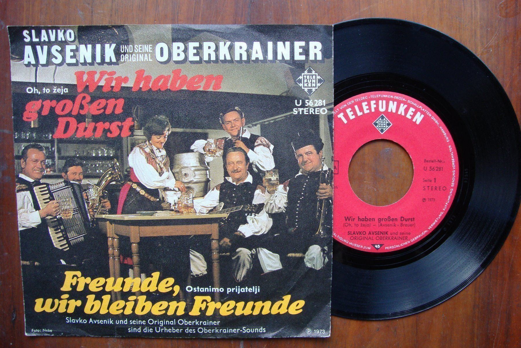 Dischi in vinile: SLAVKO AVSENIK + OBERKRAINER haben Durst – Usato da Bern venduto da Uli_10_11