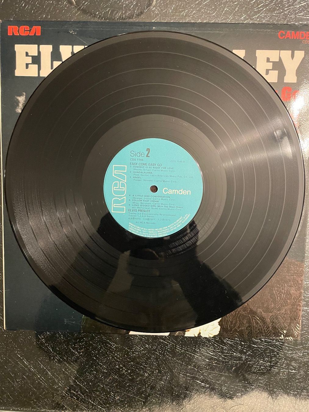 Schallplatten: LP Elvis Presley - Easy come, easy go, 1972 – Gebraucht aus Sutz von fx05 3