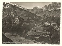 LINTHAL-KLAUSENSTRASSE Flugaufnahme Swissair F 1462