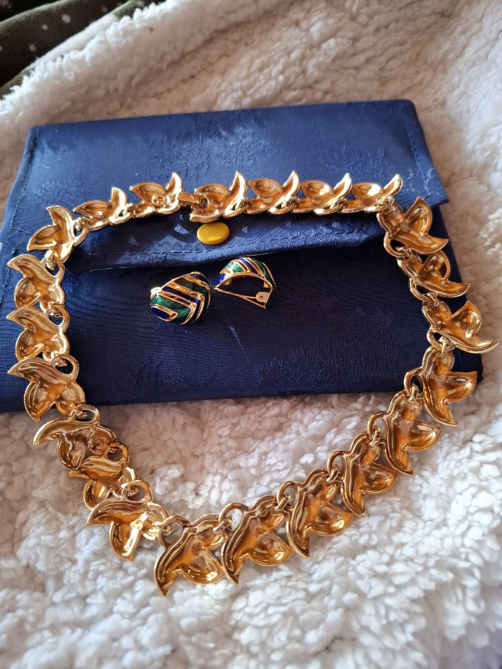 Altri gioielli: VINTAGE EMAIL SCHMUCKSET – Nuovo (secondo la descrizione) da Gretzenbach venduto da schibaya 4