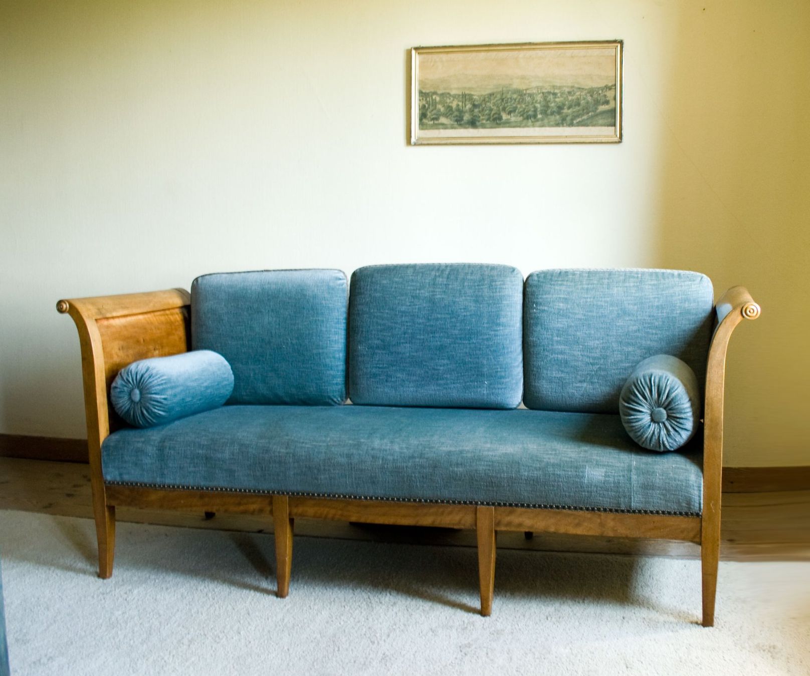 Sofas: Antikes Biedermeier-Set: 3-Sitzer Sofa & 2 Polsterstühle – Gebraucht aus Hosenruck von Musikmamsell 5