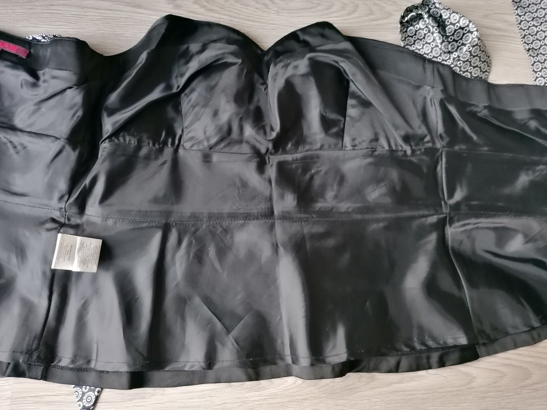 Sonstige Unterwäsche: Schwarze Satin-Corsage Gr. 36 – Neu (gemäss Beschreibung) aus Emmen von Tigerlady 8