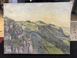 HUILE SUR TOILE SIGNÉE MAX MOSER(1880-1965)datée 1927