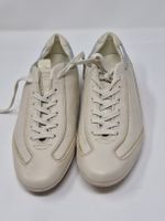 Tod's Sneakers Leder Damen Beige Grösse 38 guter Zustand