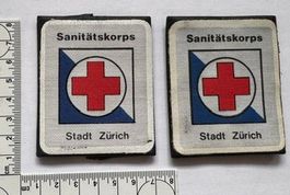 2 Sanität - Abzeichen, Patten Sanität Zürich