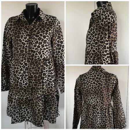 schönes Leopard Kleid NEU 