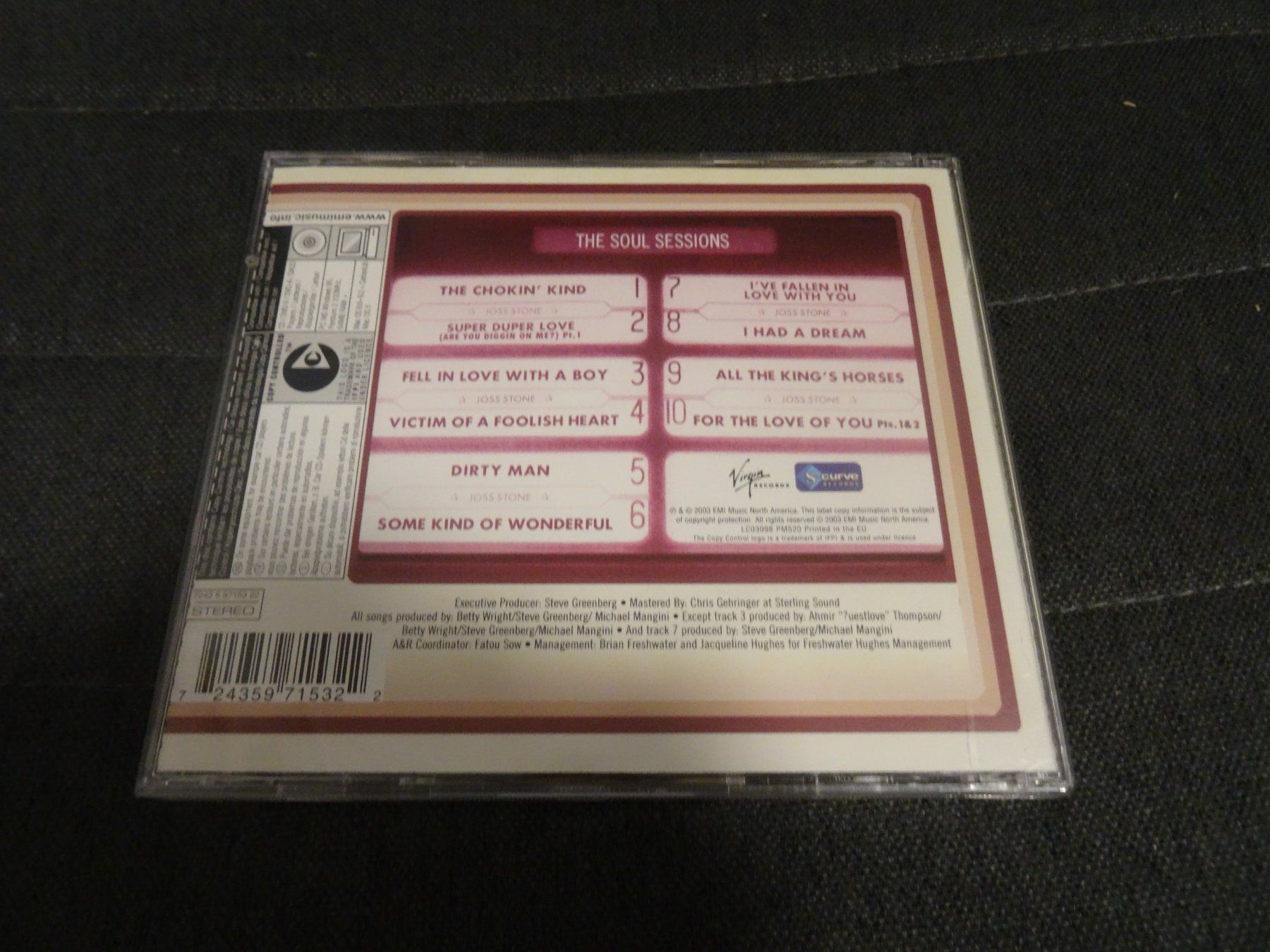 CD: Joss Stone - The Soul Sessions CD – Usato da Olten venduto da Disc-Ausverkauf 1
