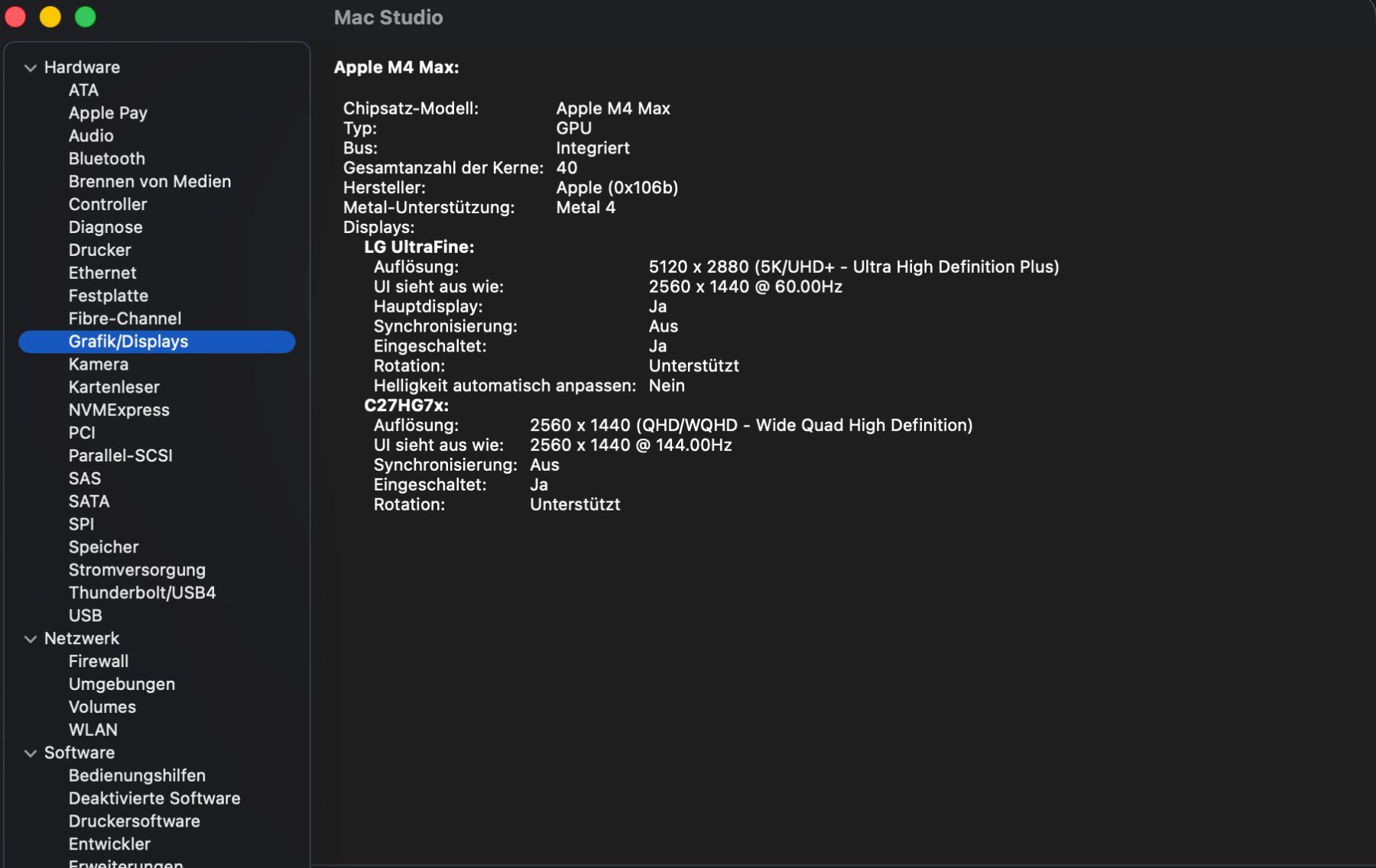 Apple PC: Apple Mac Studio M4 Max / 128 GB RAM + Apple Care+ – Usato da Zürich venduto da ri_ 5