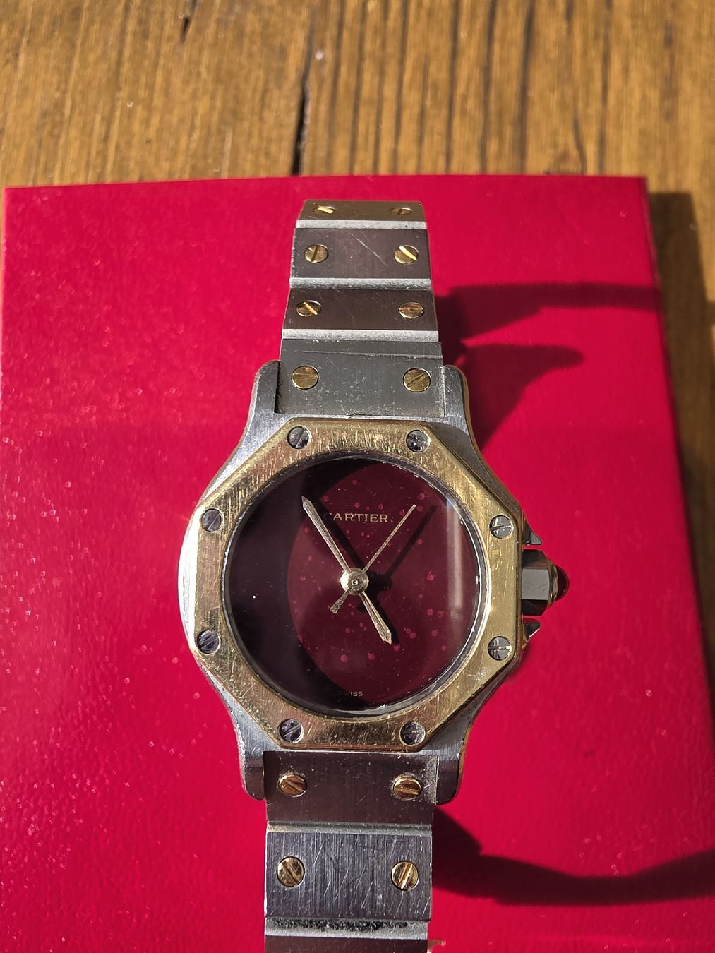 Cartier Orologi: Cartier Santos Octagon – Usato da Val-d'Illiez venduto da AntiqueG 1