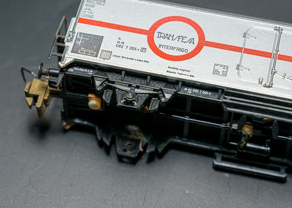 Trix Modellini di ferrovie: Transfesa Interfrigo Güterwagen TRIX H0 - defekt – Difettoso da Häusernmoos venduto da adlerfedern 4