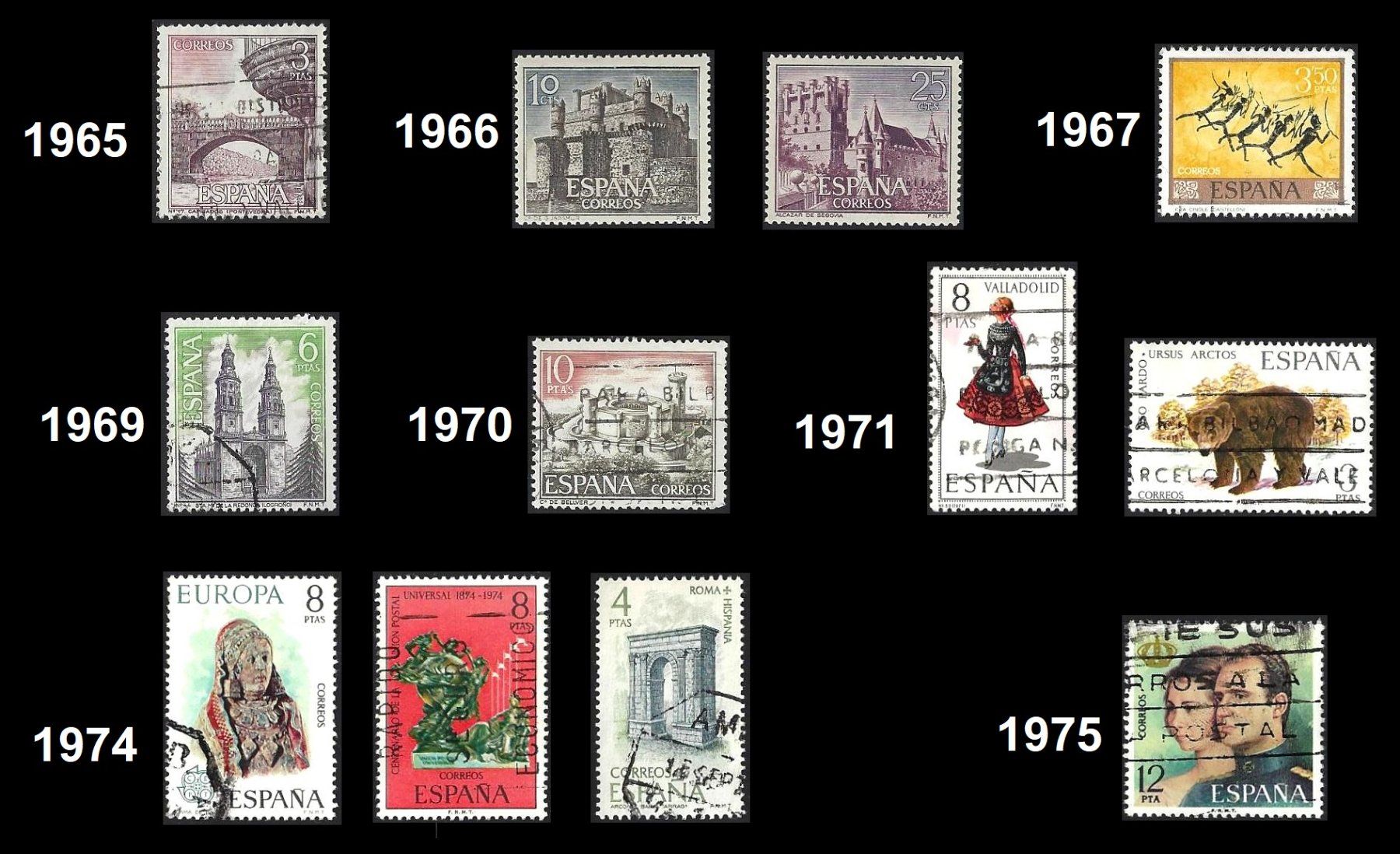 Tutti i francobolli: Spanien, 1936-1978, interessantes Lot – Usato da Baar venduto da miam8 3