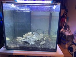 Aquarium Würfel ca. 45x45x42cm ohne Technik