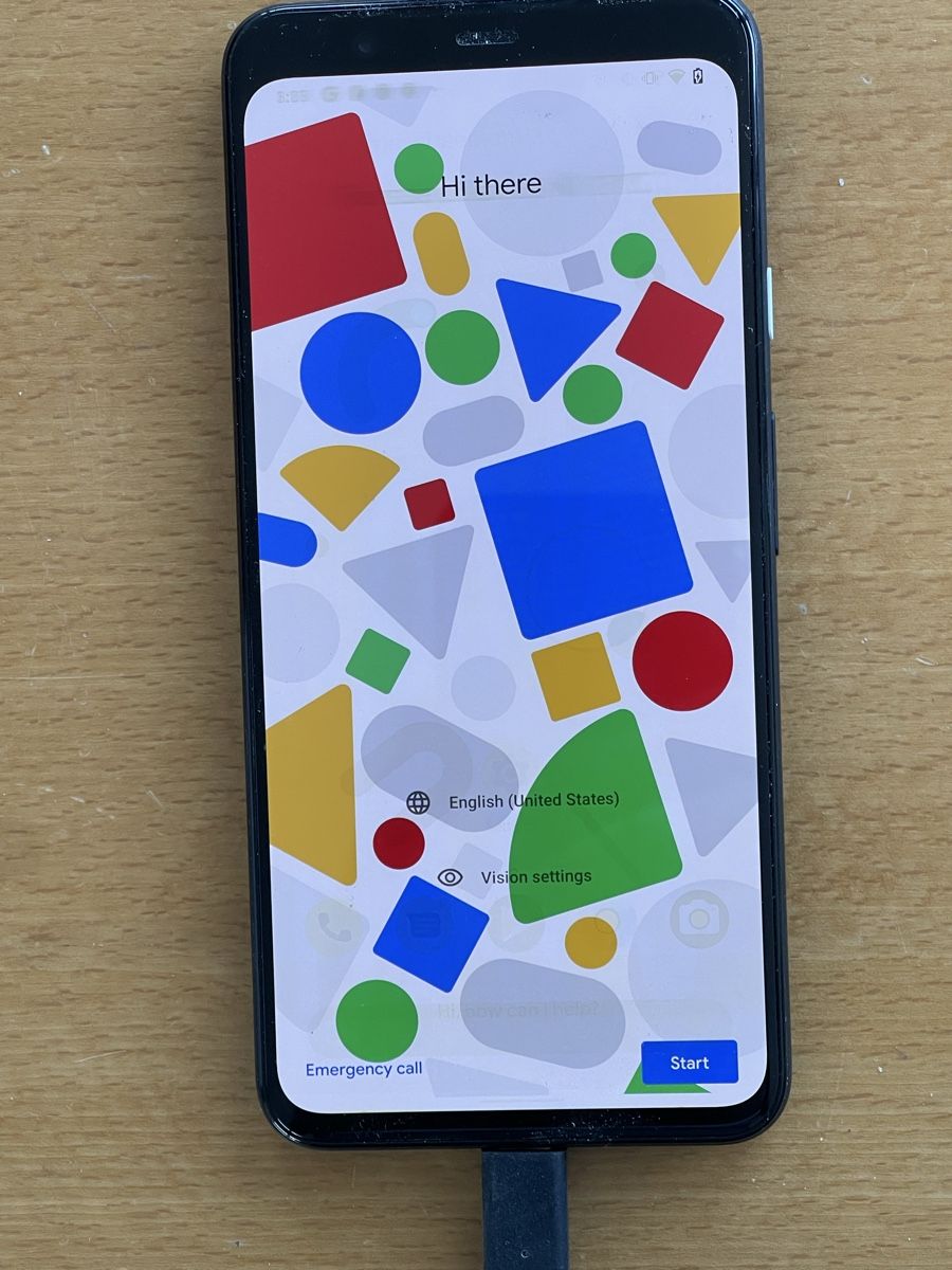 Google Portables: Pixel 4 EVT1.1 Android Smartphone Schwarz guter Zustand – D'occasion à Wängi par Bmo