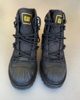 CAT x Nigel Cabourn Boots Schwarz - Limited Edition Gr. 38