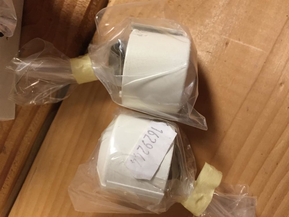 Thermostat-Set Eckform 1/2" weiss-403 8