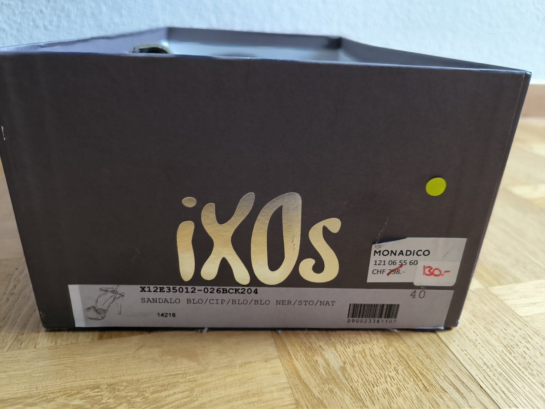 Scarpe da donna: IXOS Design-Sandalen - 40 - in Flecht-Optik // Echtleder – Nuovo (secondo la descrizione) da Thalwil venduto da VitaMini 5