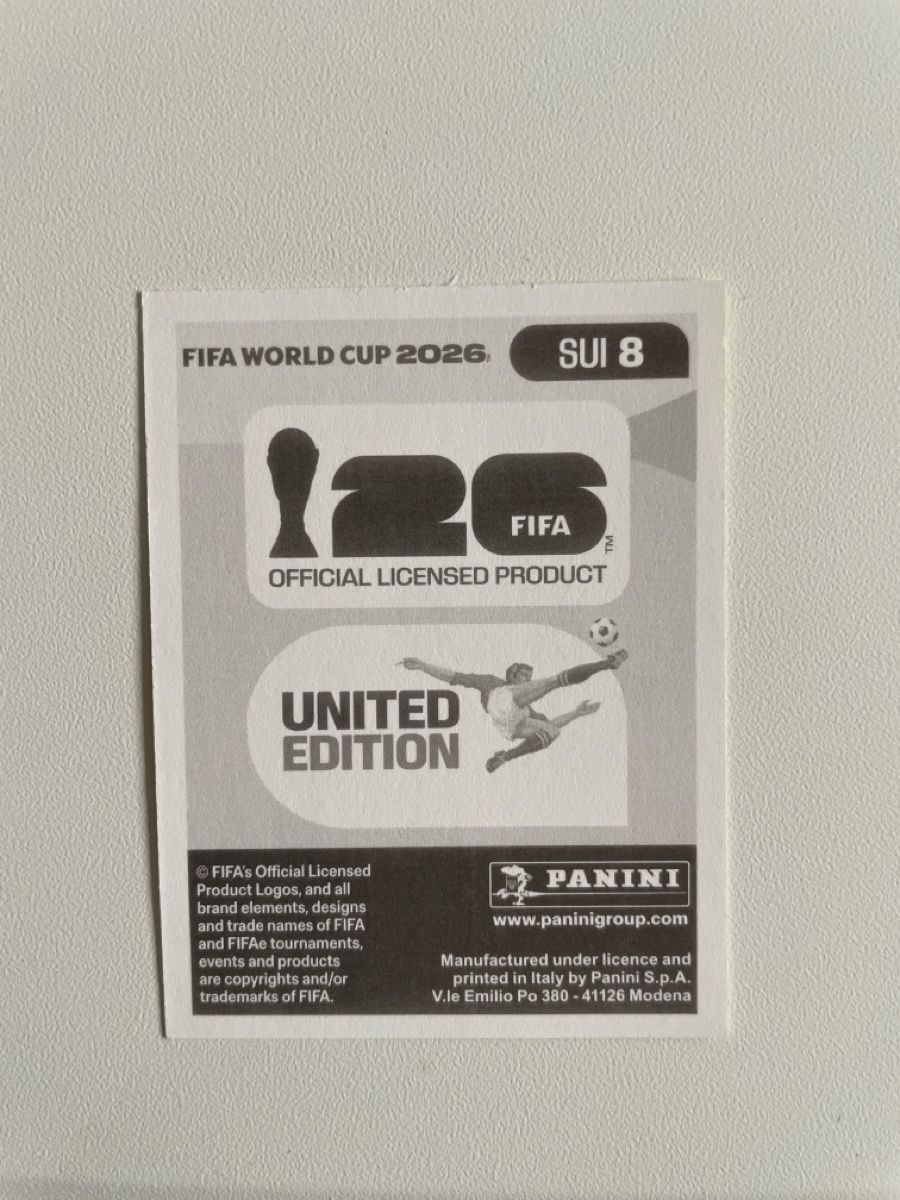 Panini Carte collezionabili: Silvan Widmer WM 2026 Sticker – Nuovo (secondo la descrizione) da Füllinsdorf venduto da swiss-discounter 1