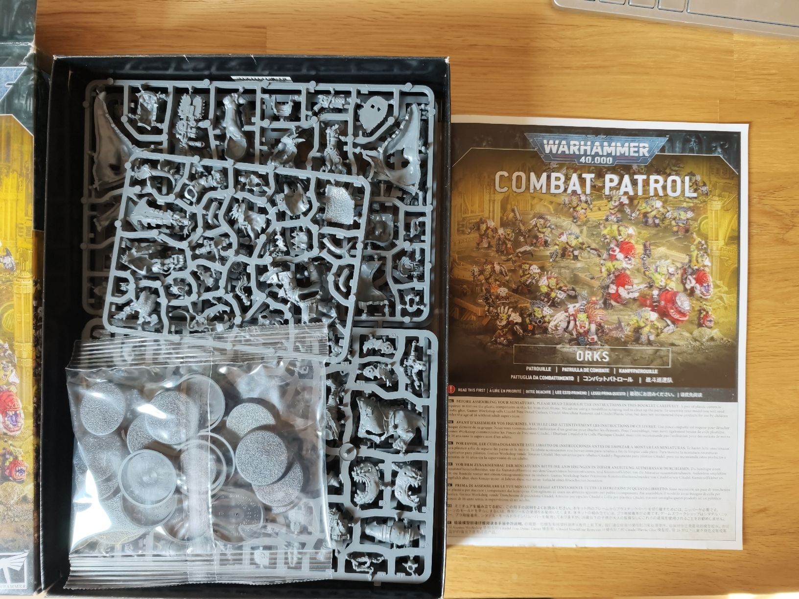 Kit di modellismo & Modellini statici: Combat Patrol Warhammer Ork Neu  – Nuovo (secondo la descrizione) da Rudolfingen venduto da CardsAndMore 1