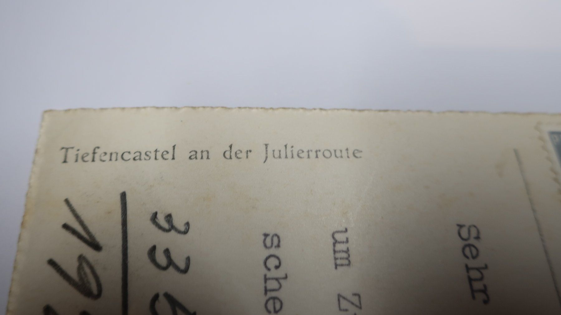 Cartoline postali: Tiefencastel an der Julierroute (auto oldtimer) – Usato da Cormoret venduto da Pascalll2001 6