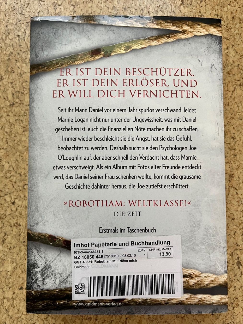 Libri: Bücherpaket - 3x Taschenbuch von Michael Robotham – Usato da Grosswangen venduto da Vita500 1