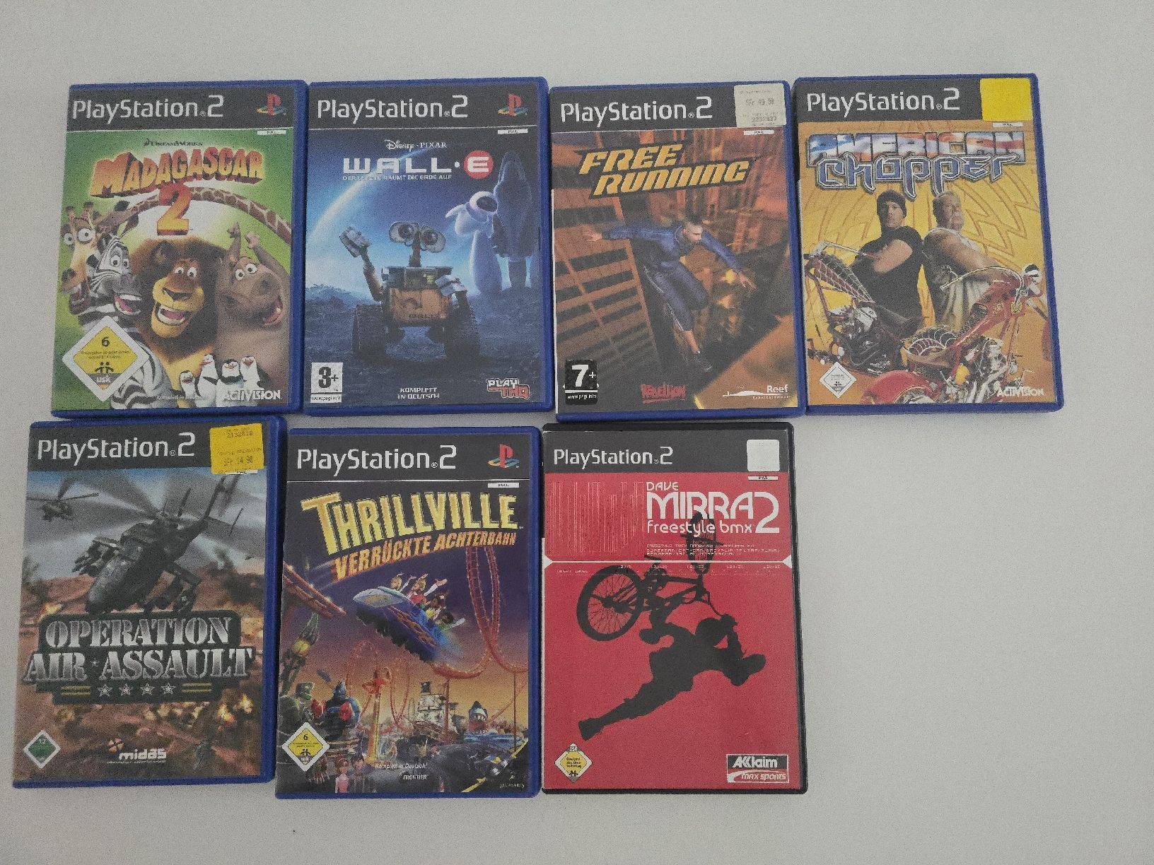 Sony Spiele: 7x spiele Ps2 – Gebraucht aus Chur von mig_rsw7