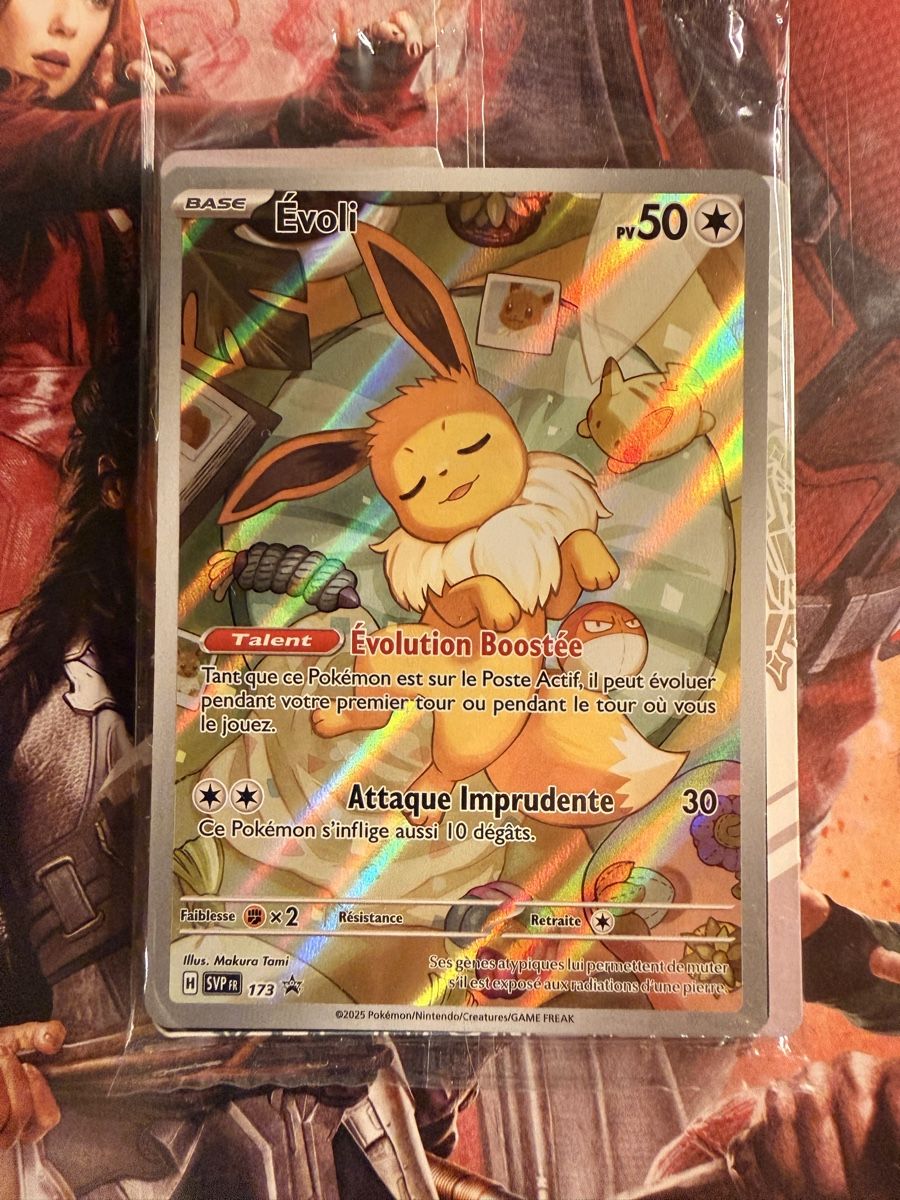 Pokémon Sammelbilder & Trading cards: Evoli promo évolution prismatique FR Pokémon  – Neu und originalverpackt aus Pensier von Looping56